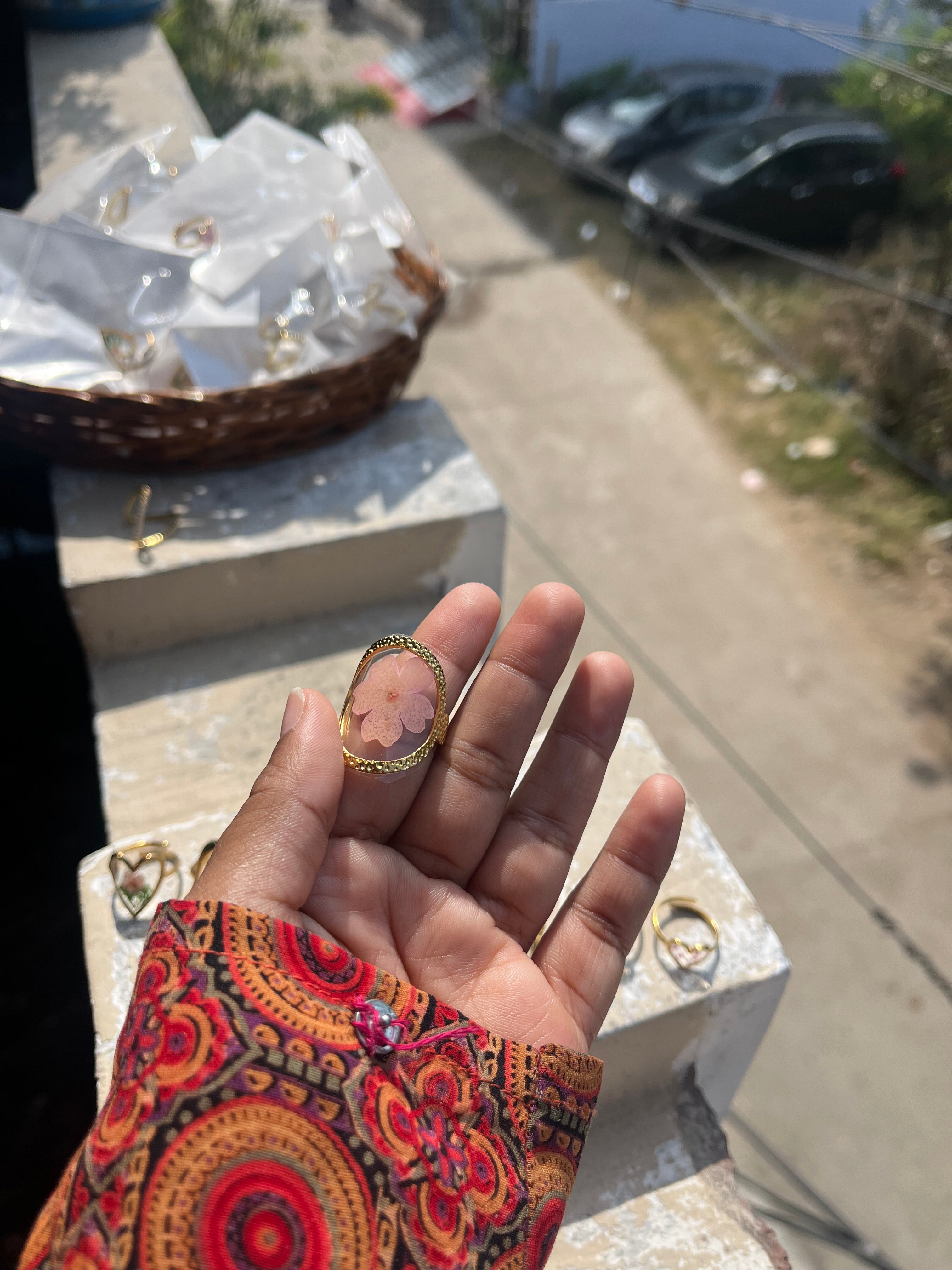 Resin anti tarnish rings