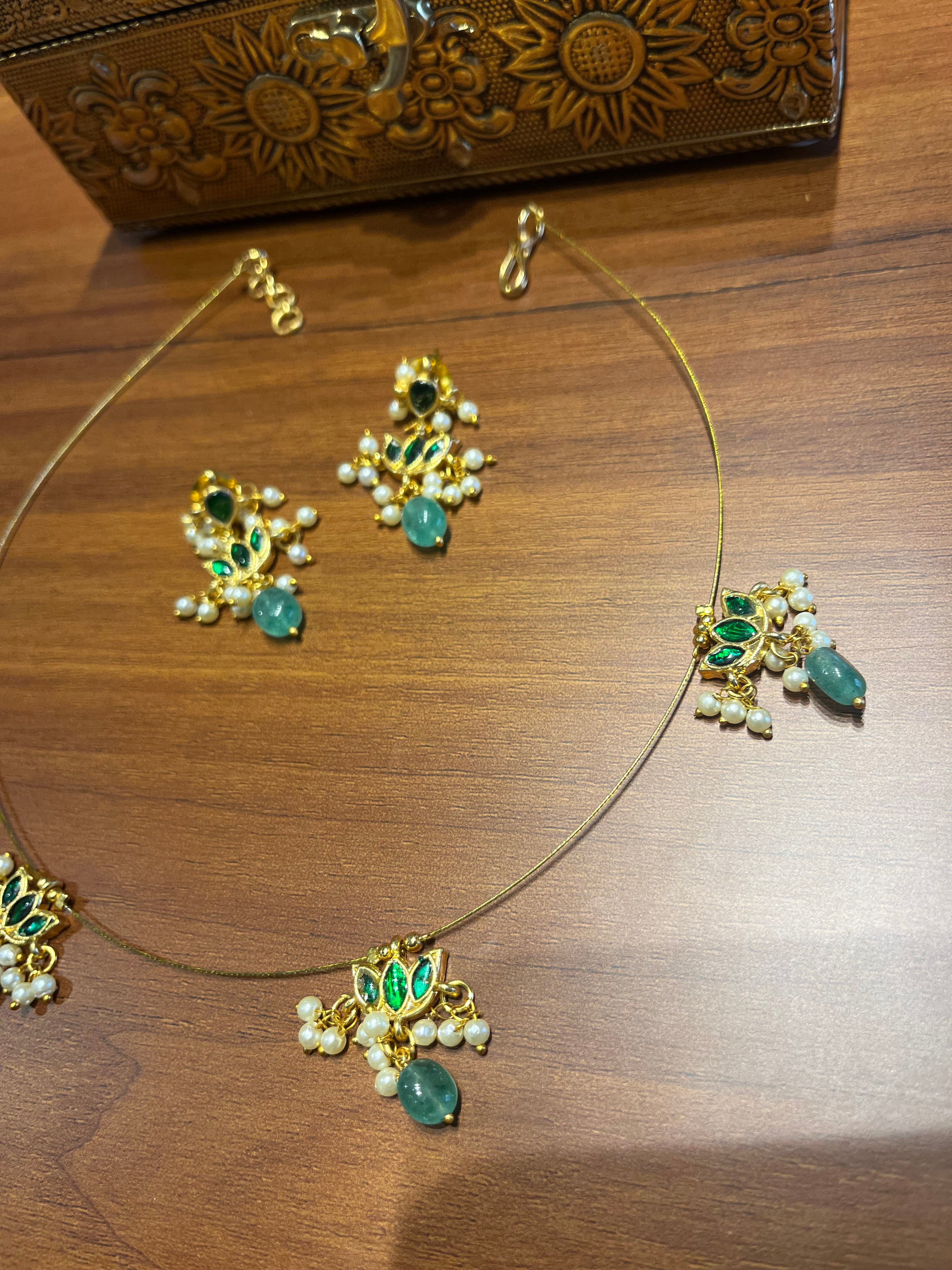 Green lotus invisible set