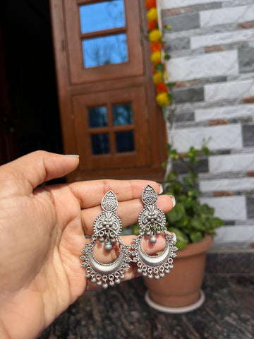 Silver replica danglers
