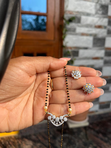 Statement black beads