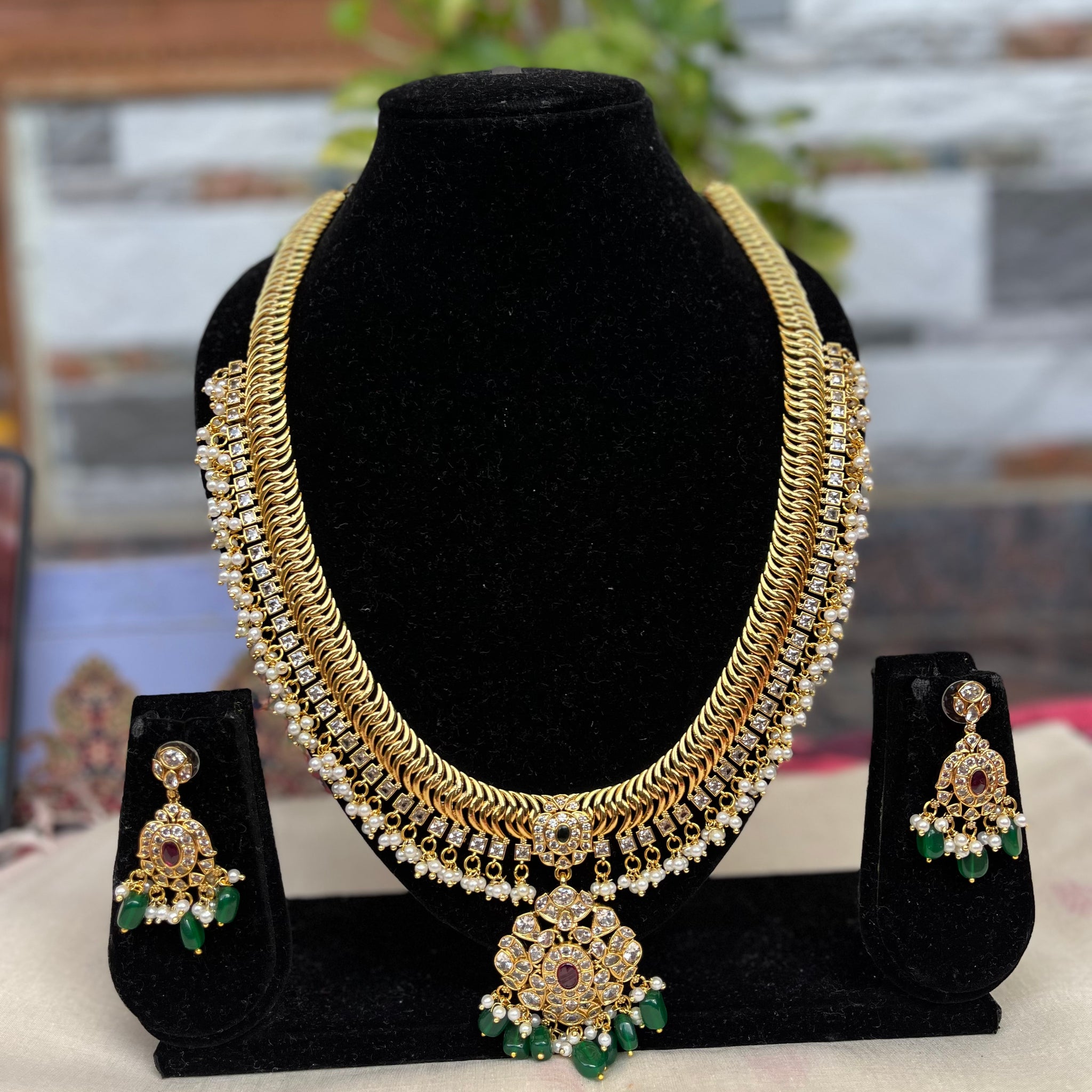 Jilebi long set (just like gold)