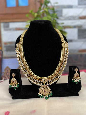 Jilebi long set (just like gold)