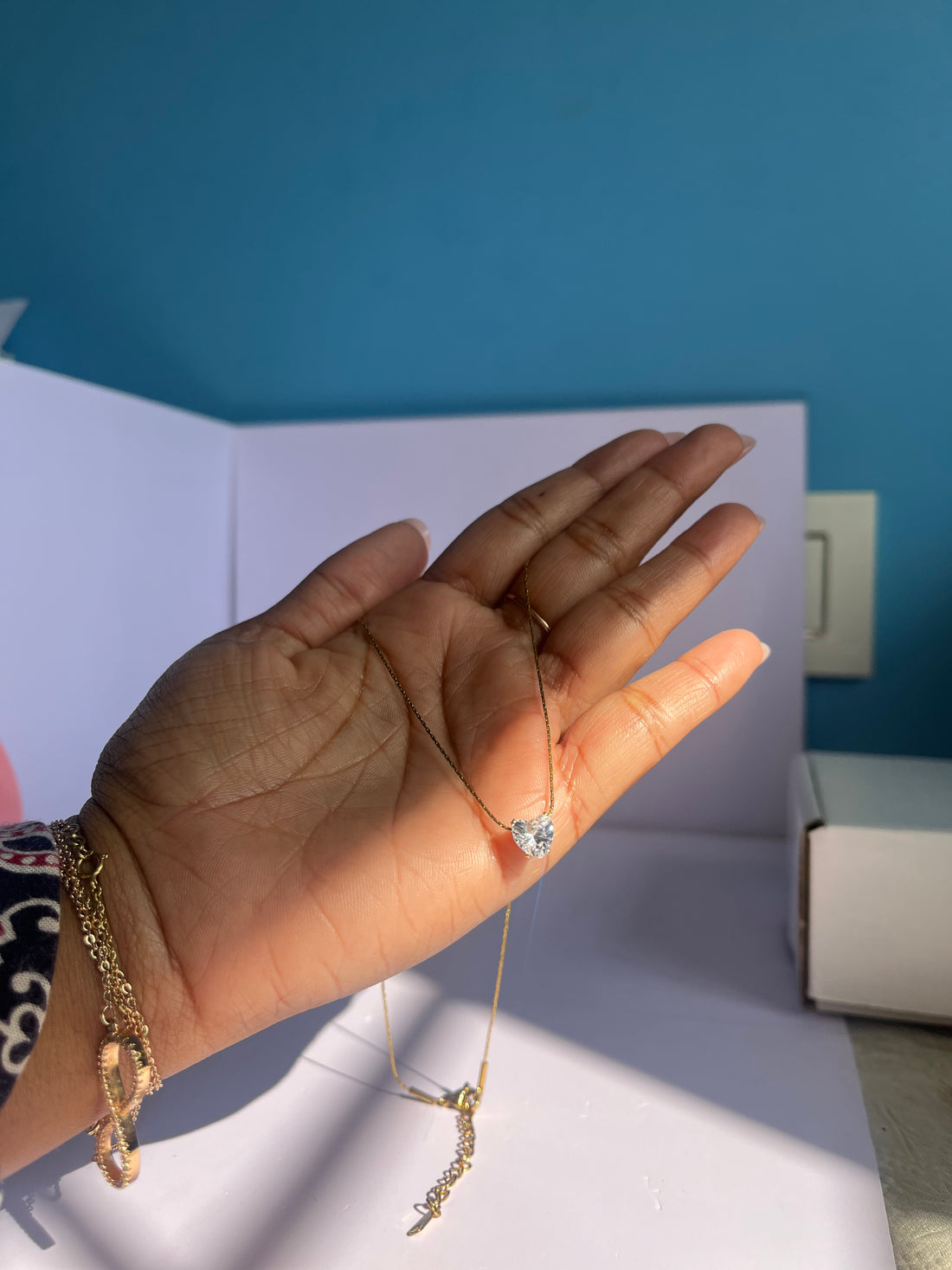 Heart “anti tarnish”