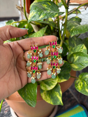 Jadau Kundan earrings