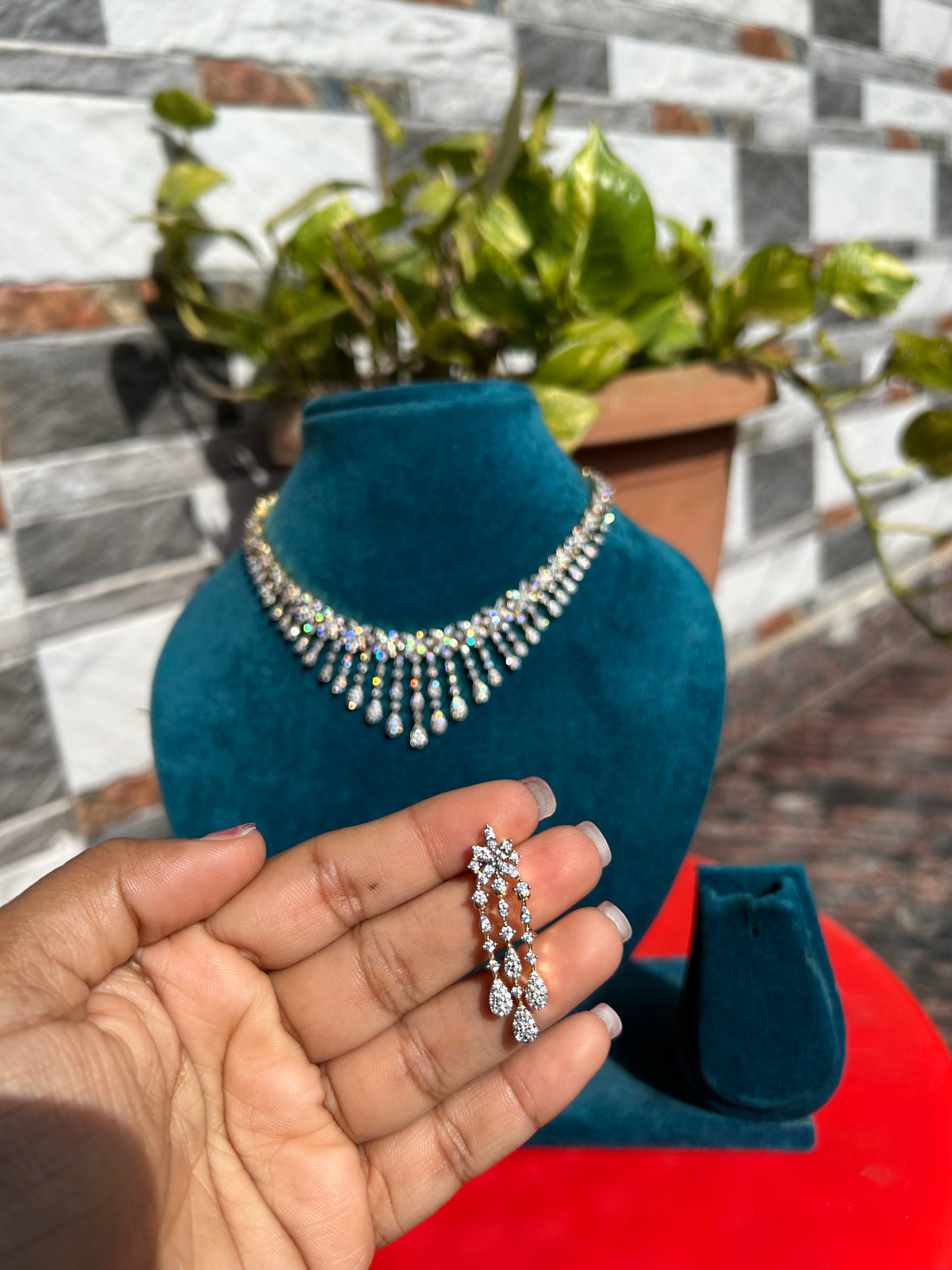 Neeraja ( Statement Diamond look a like)