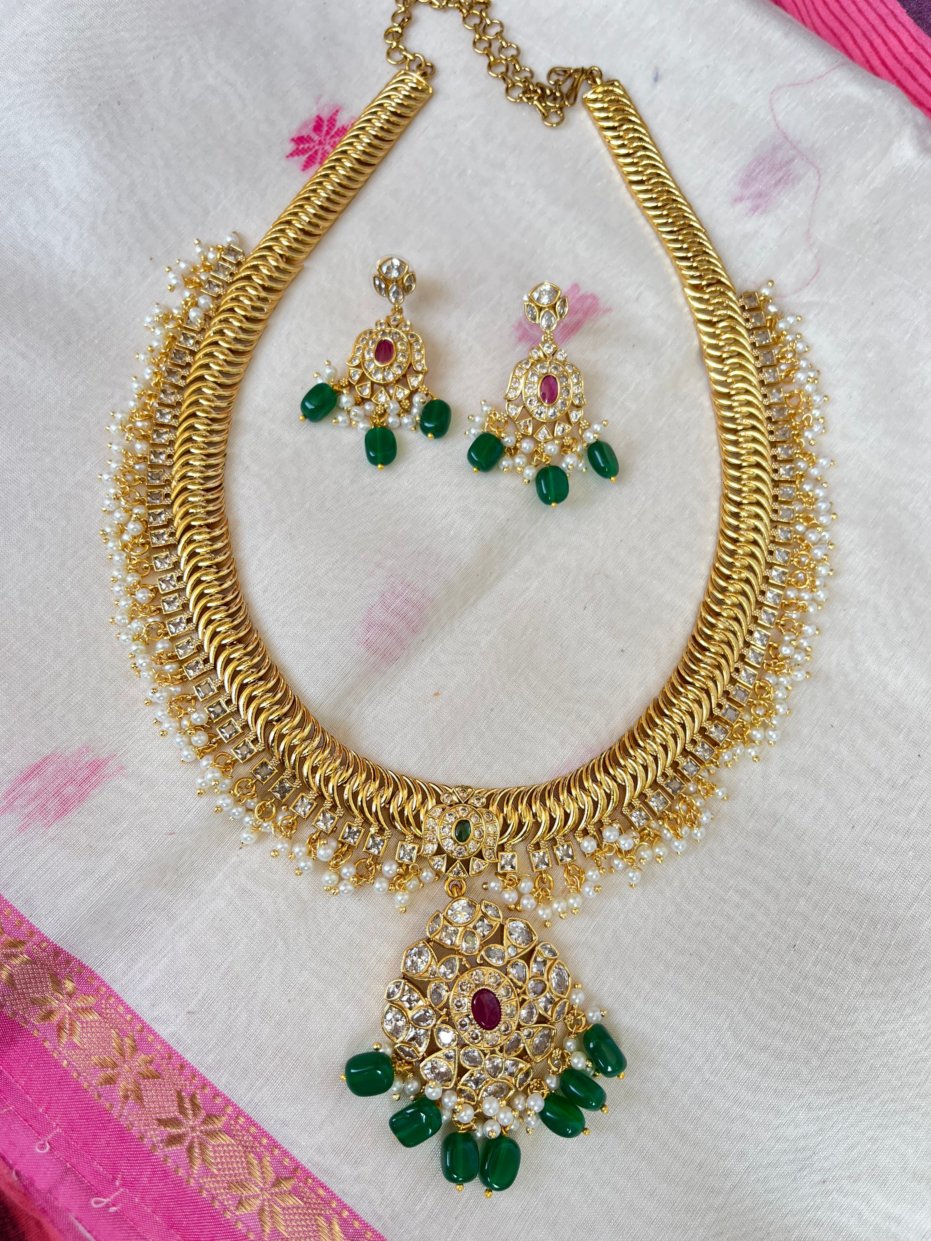 Jilebi long set (just like gold)