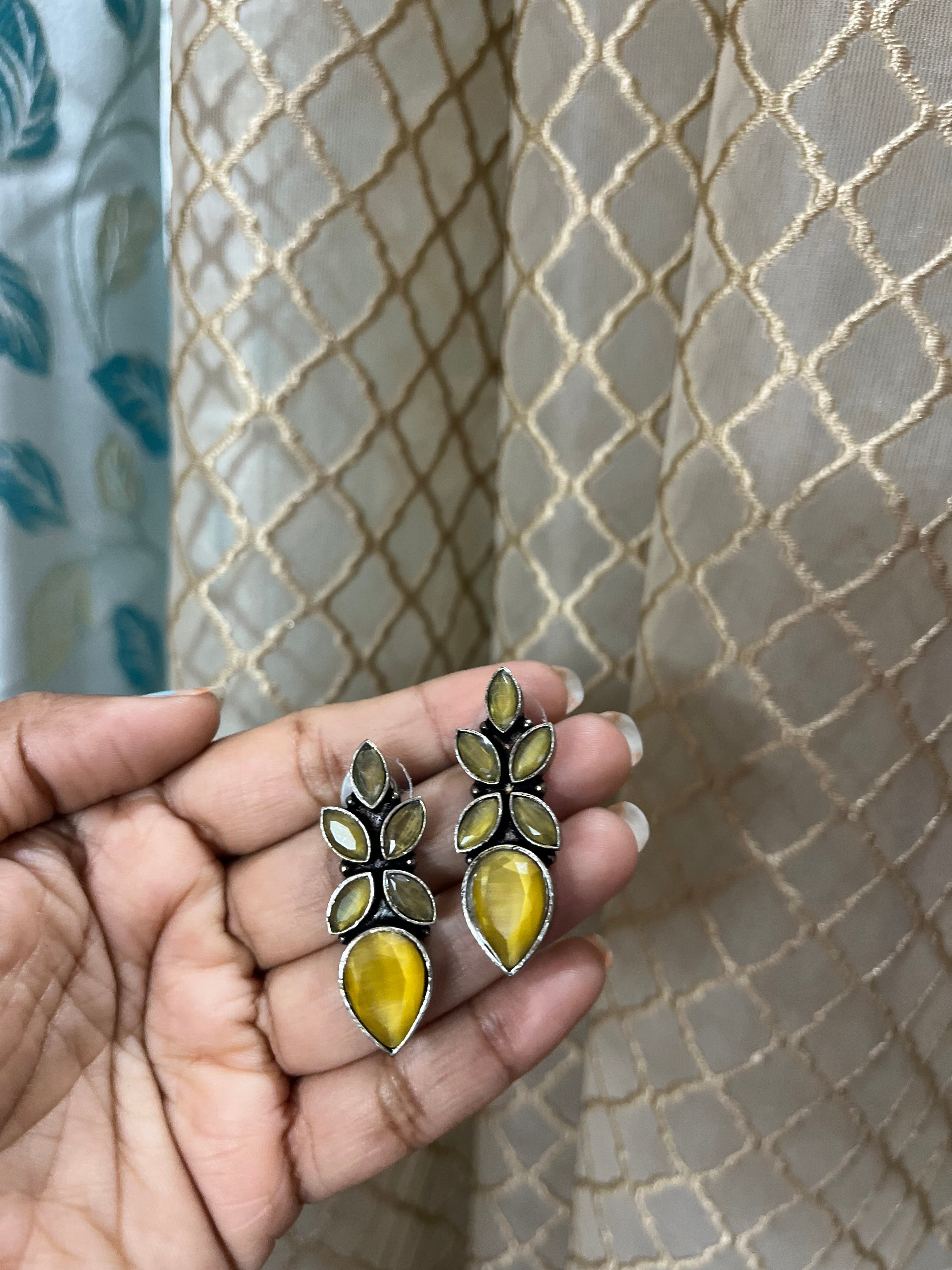 Silver replica precious stone