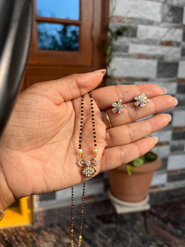 Statement black beads