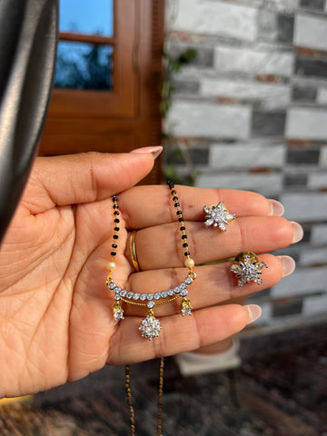 Statement black beads