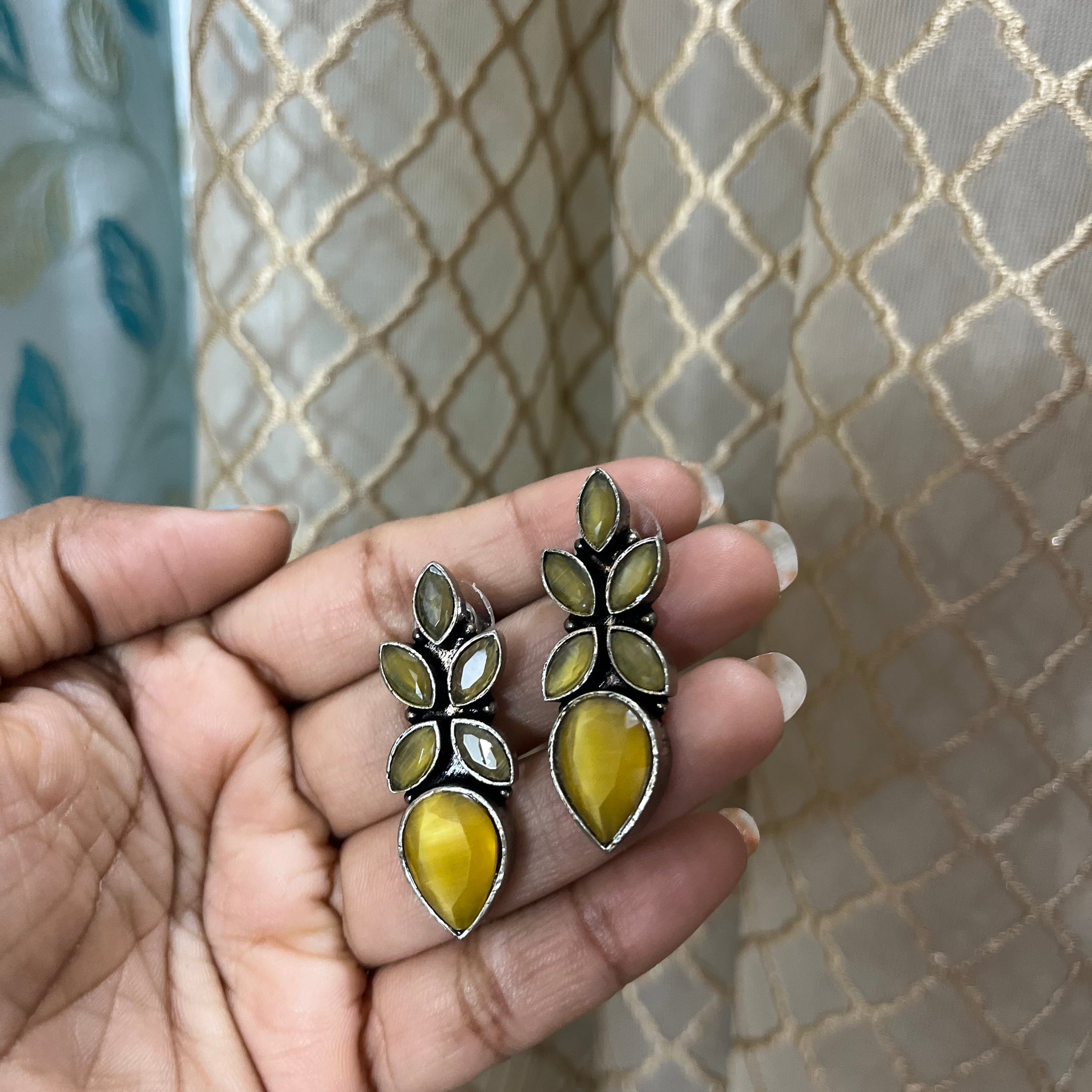 Silver replica precious stone