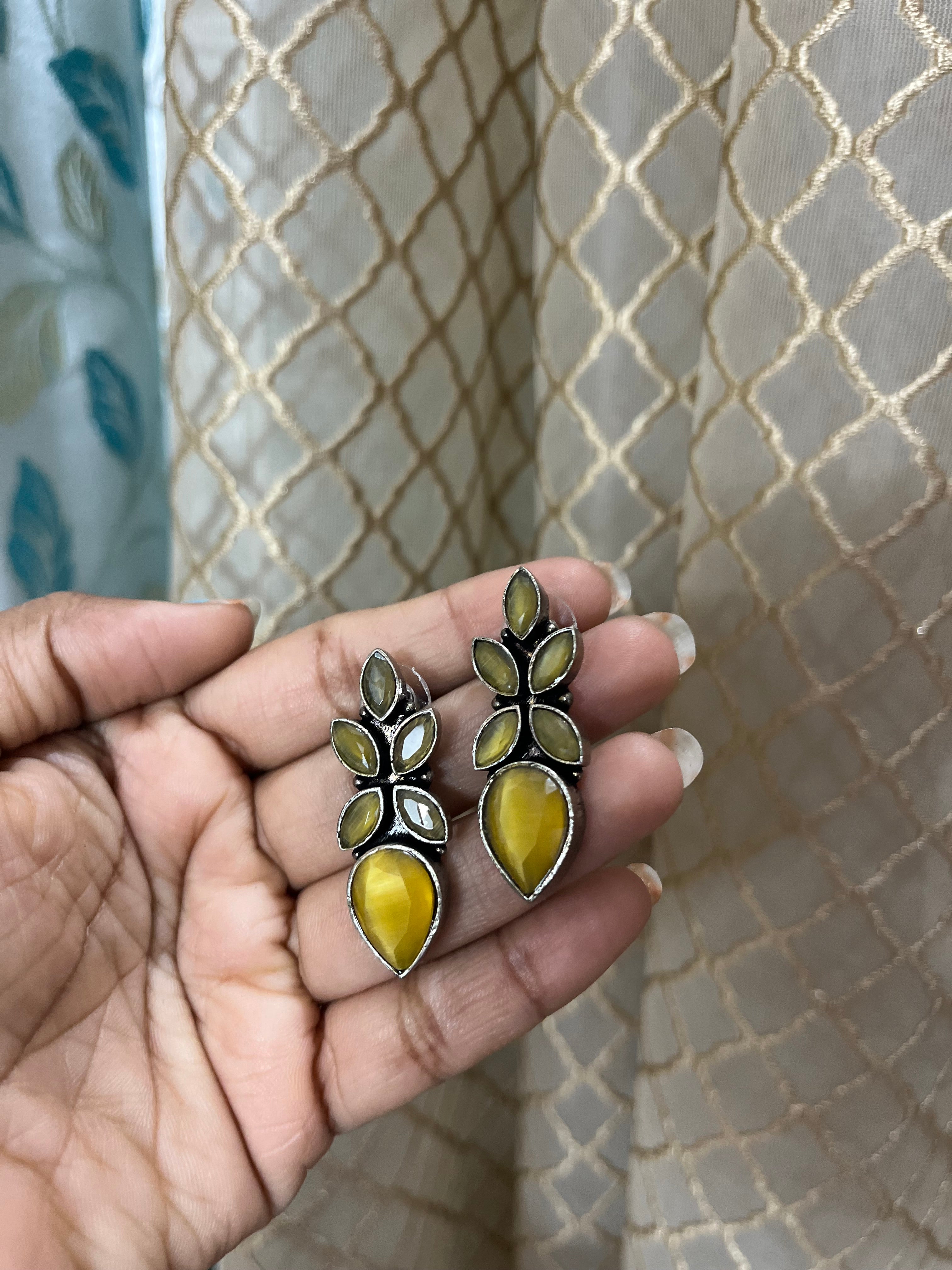 Silver replica precious stone