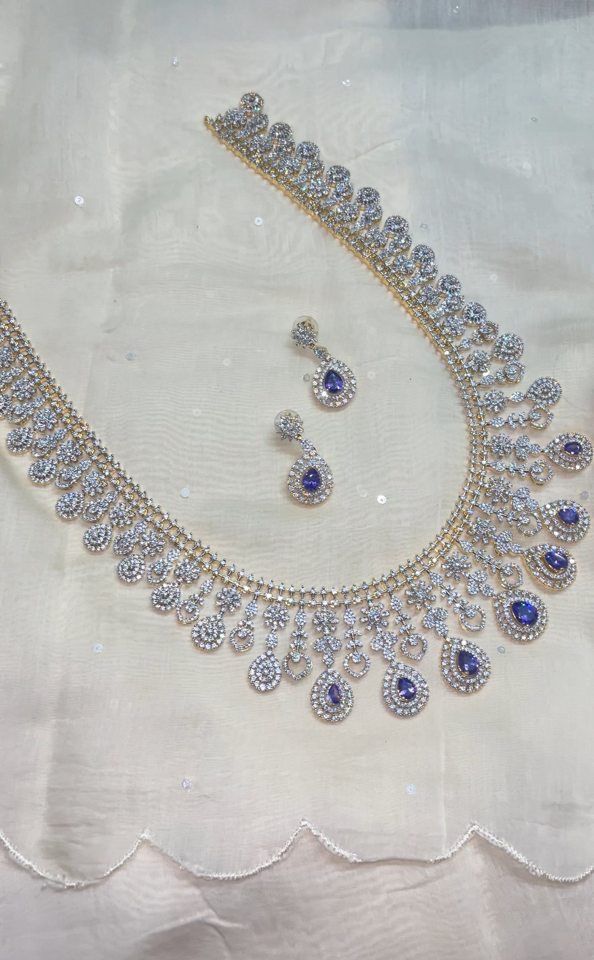 Diamond look alike bridal