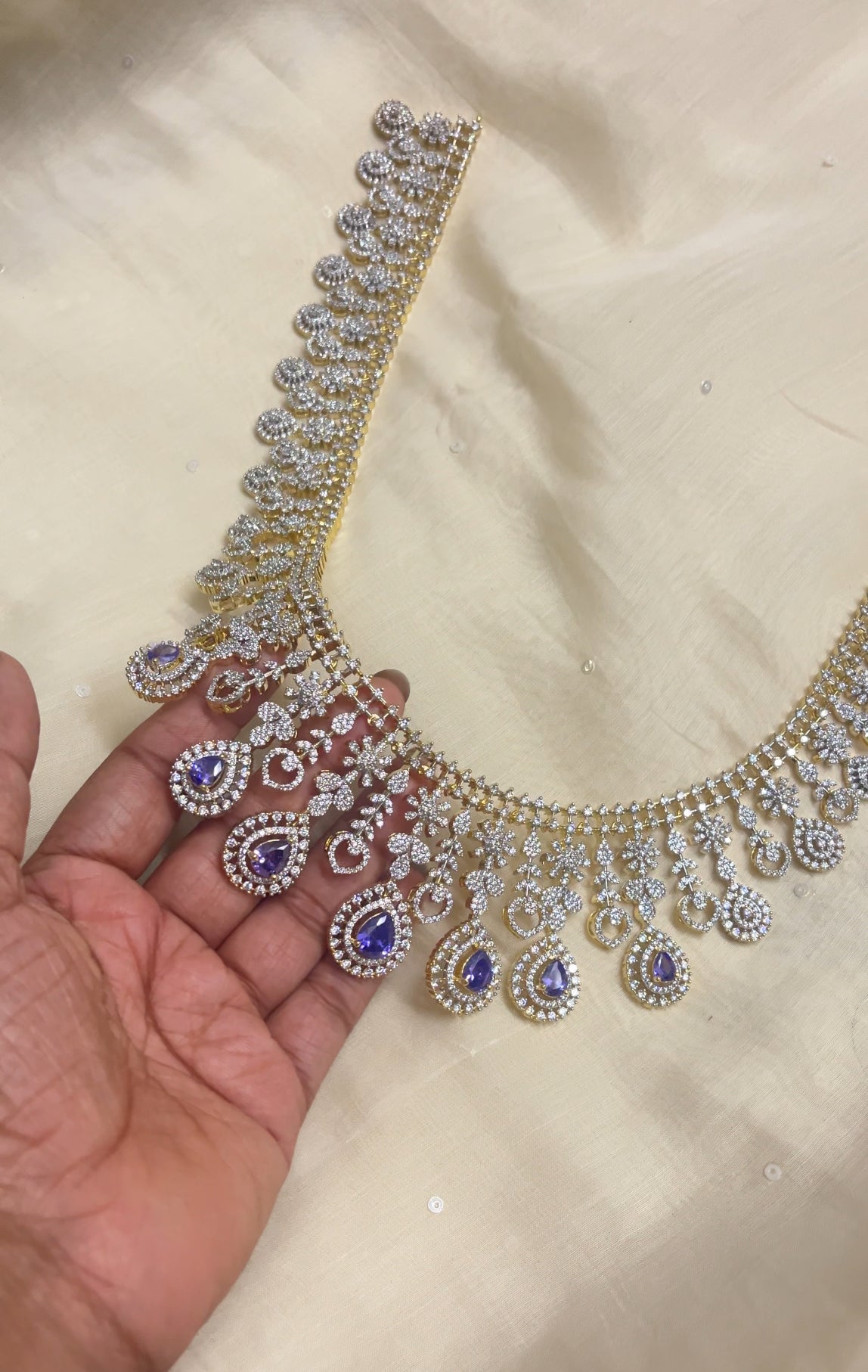 Diamond look alike bridal