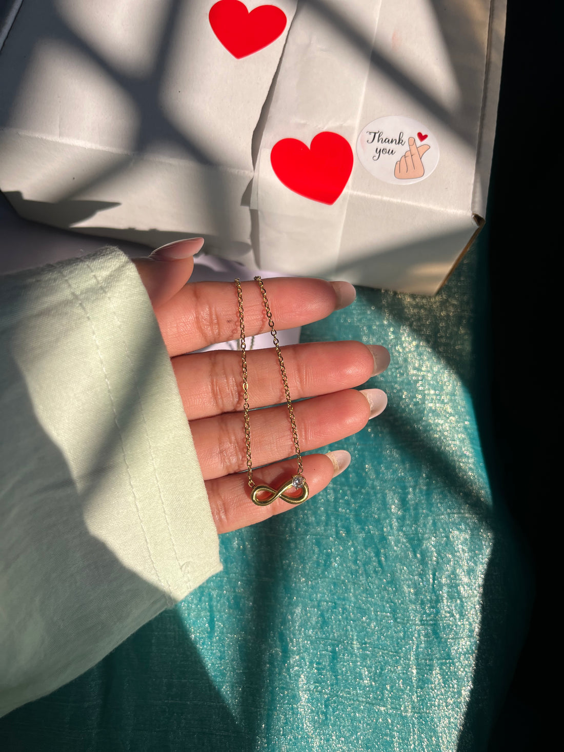 Anti tarnish infinity