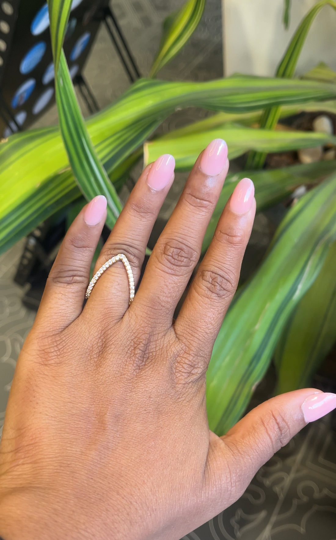 Adjustable statement rings