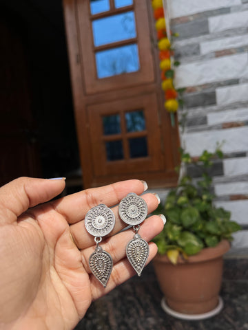Silver replica danglers