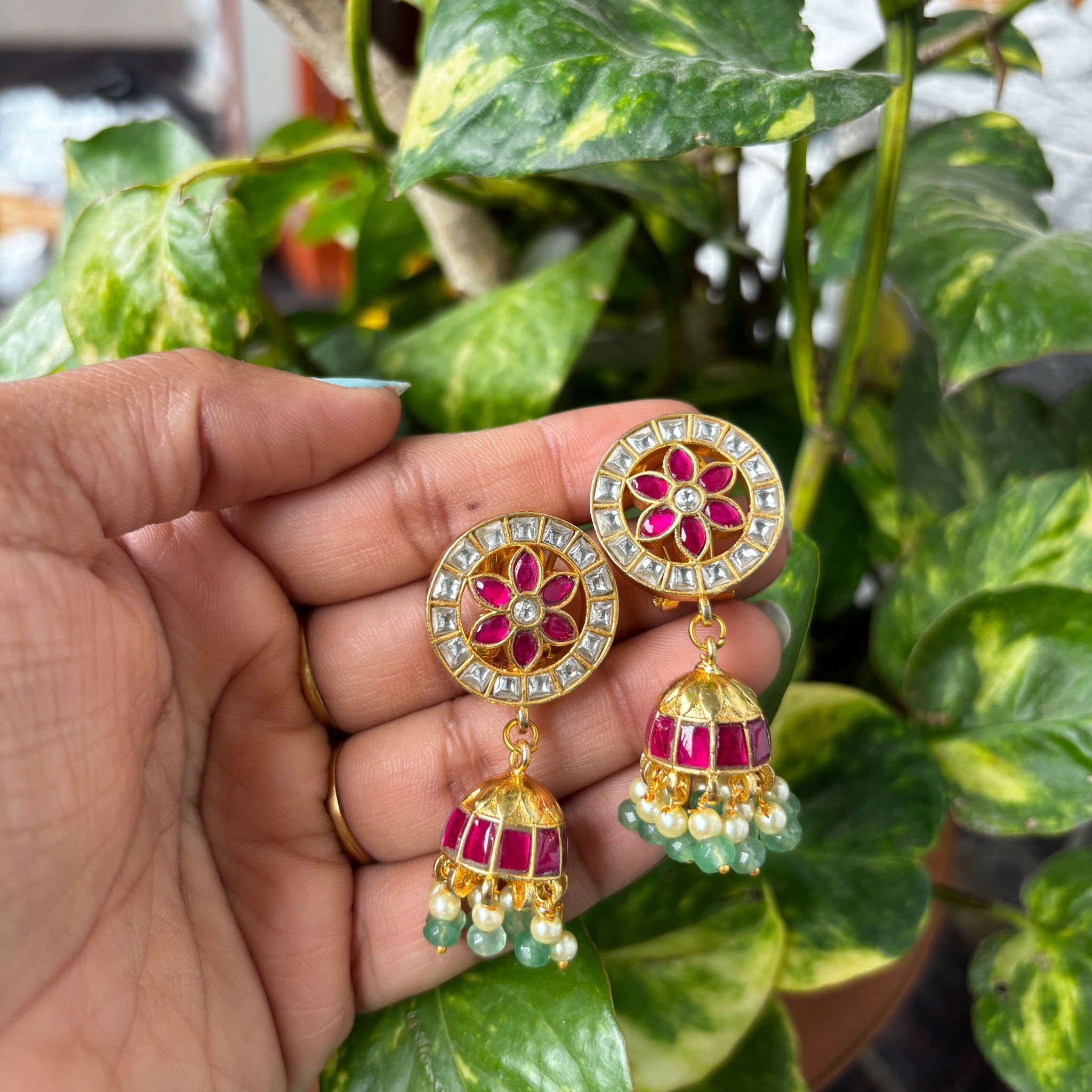 Jadau kundan in budget