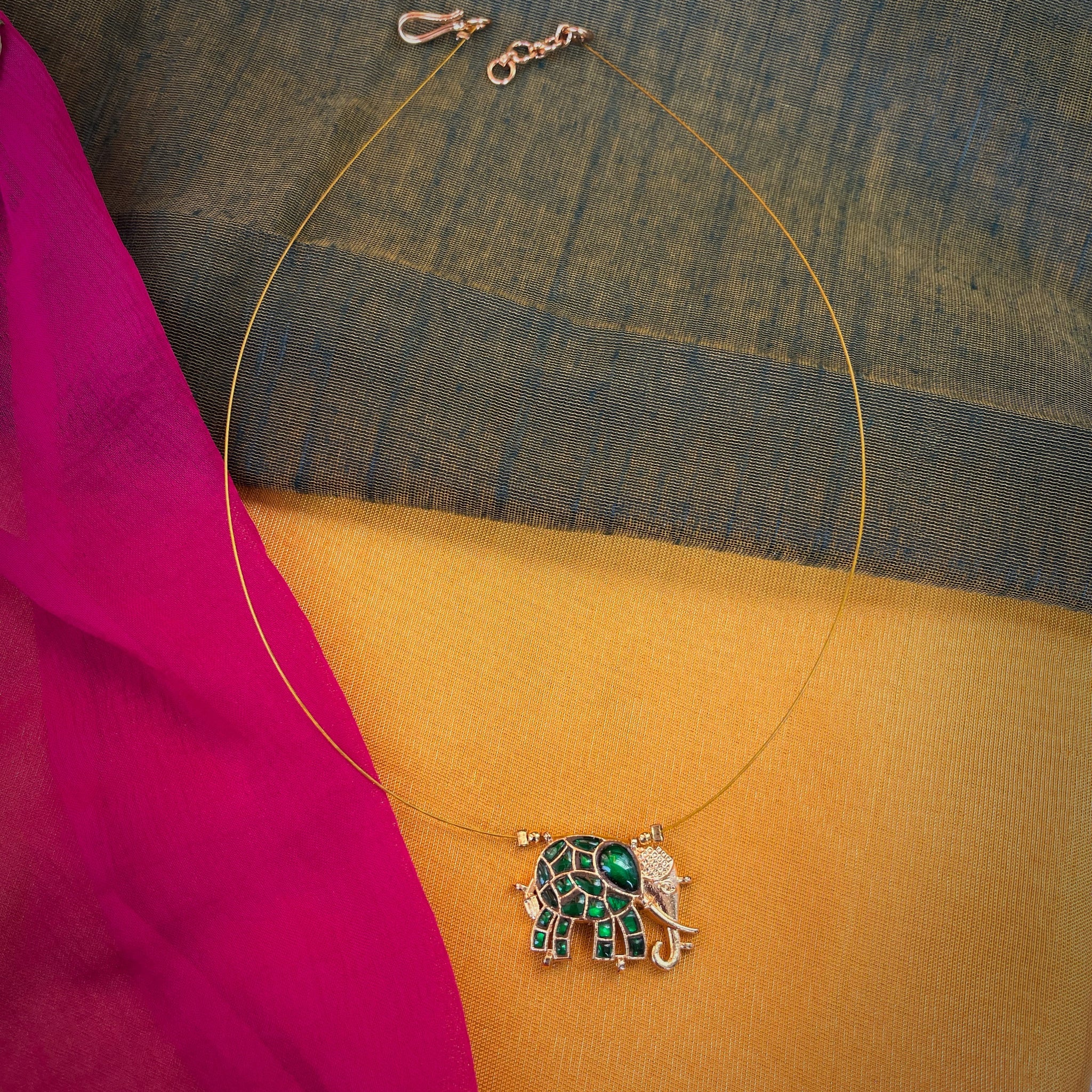 Invisible green elephant