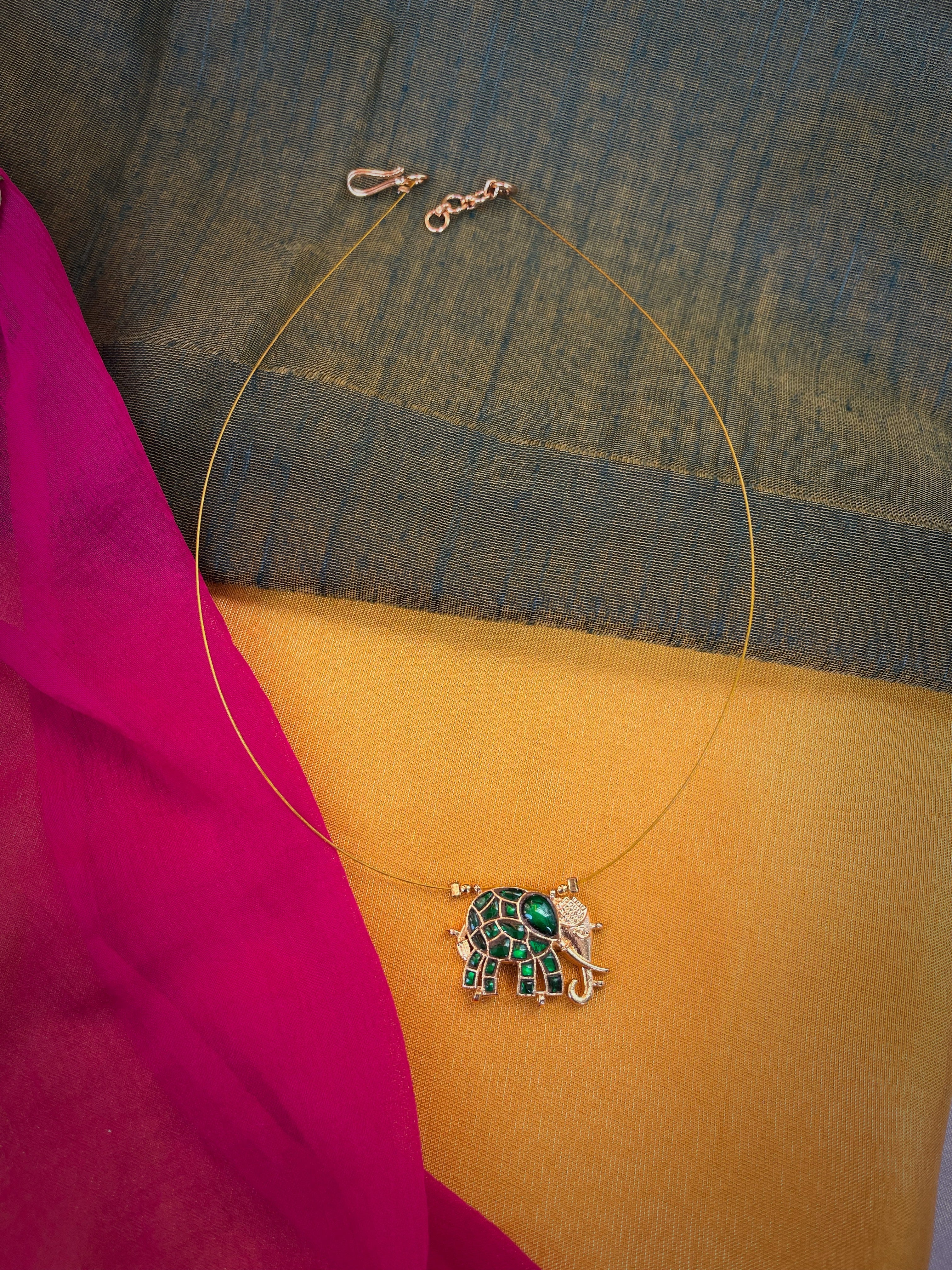 Invisible green elephant