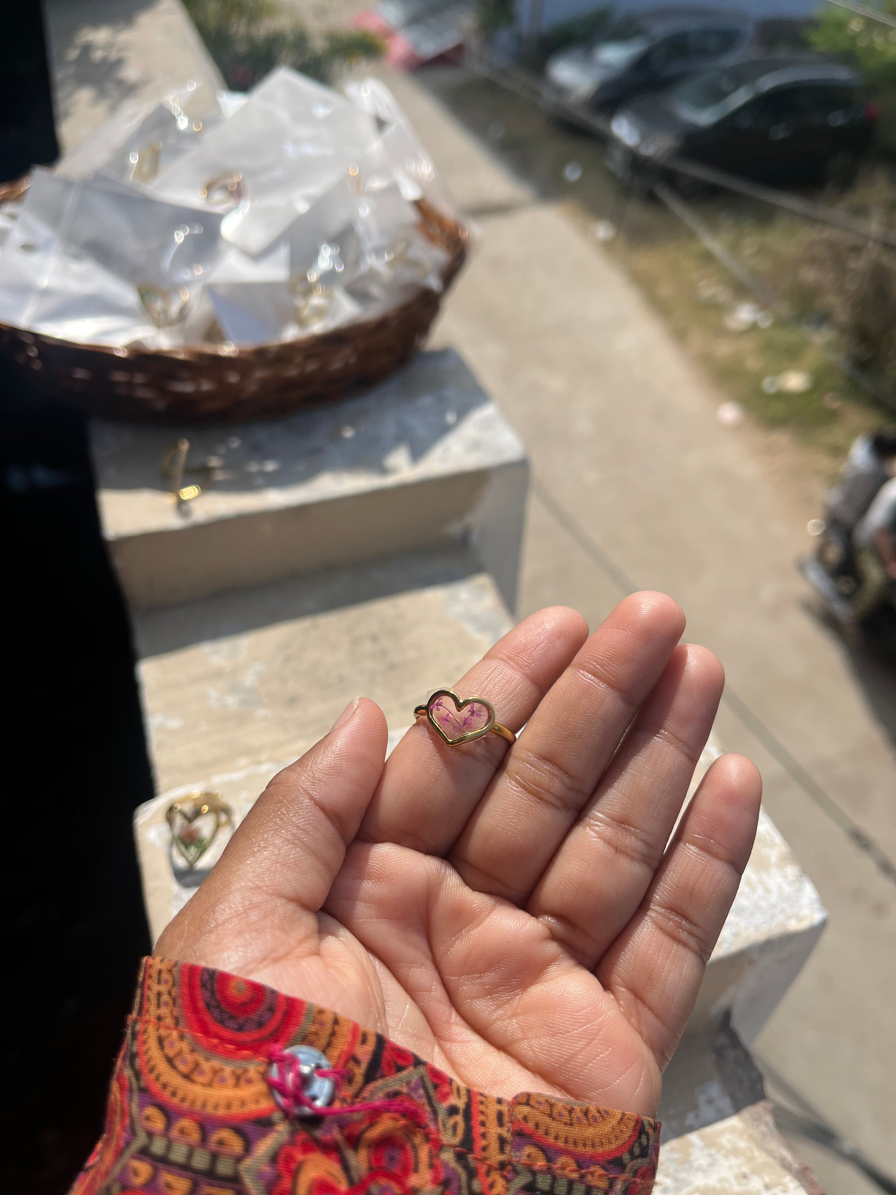 Resin anti tarnish rings